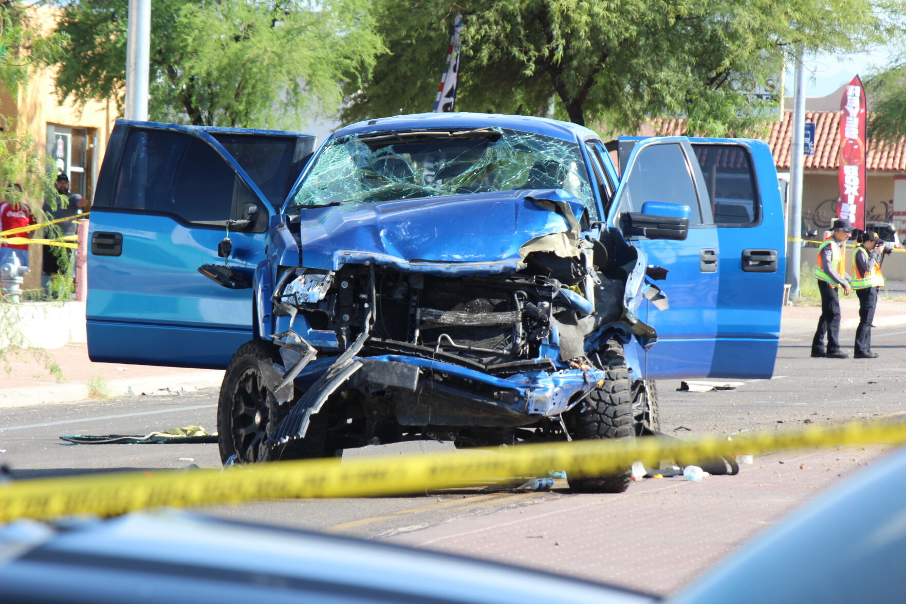 Accidente, Rafael Celaya